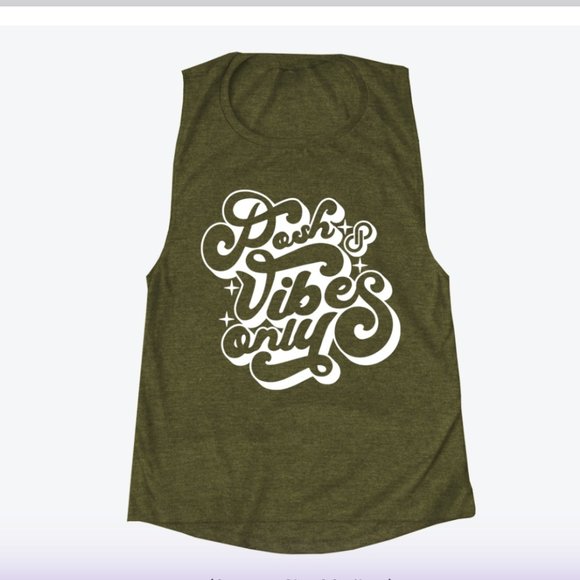 Posh Vibes Muscle Tank - Picture 2 of 3